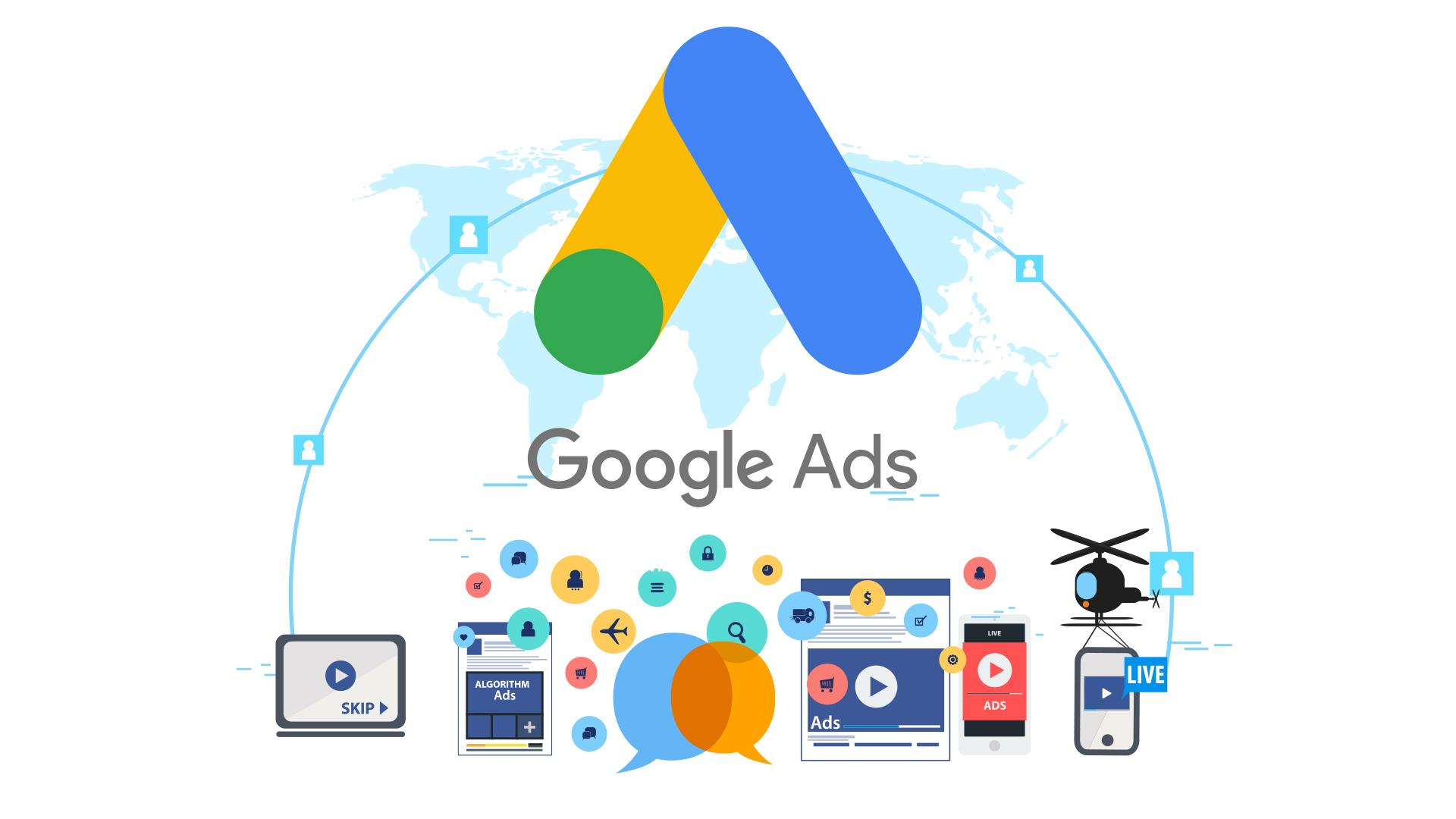 Tối ưu từ khóa Google Ads tăng lượng tìm kiếm cho trường.