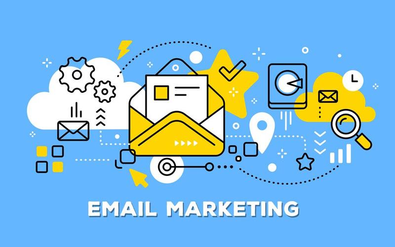 Chiến dịch email marketing theo mùa cho trường mầm non.