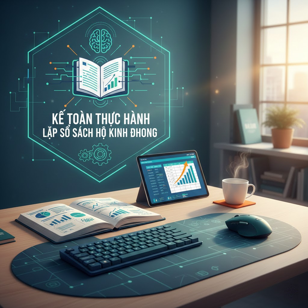 2. Kế toán thực hành lập sổ sách Hộ Kinh Doanh