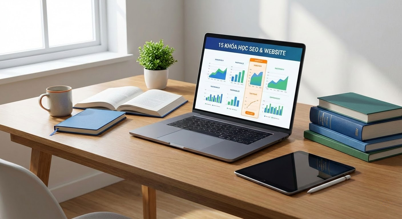 H2: Tổng Quan Nhanh: So Sánh 15 Khóa Học SEO & Website Nổi Bật