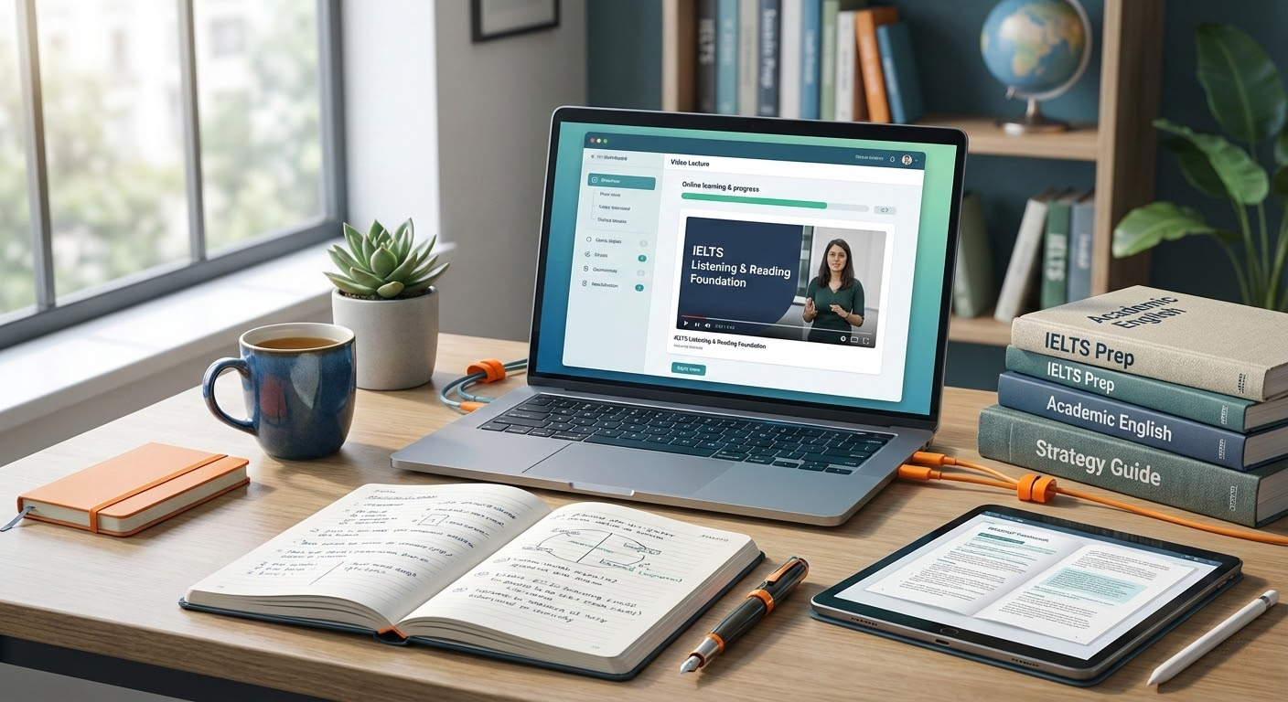 IELTS nền tảng 5.0 phần 1 (Nghe - đọc): Review Chi Tiết & Đánh Giá