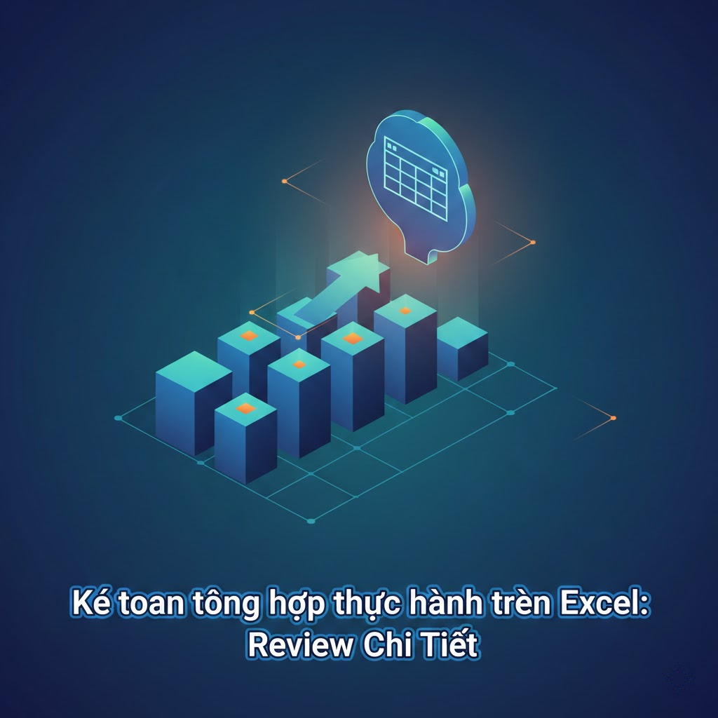 Kế toán tổng hợp thực hành trên Excel: Review Chi Tiết