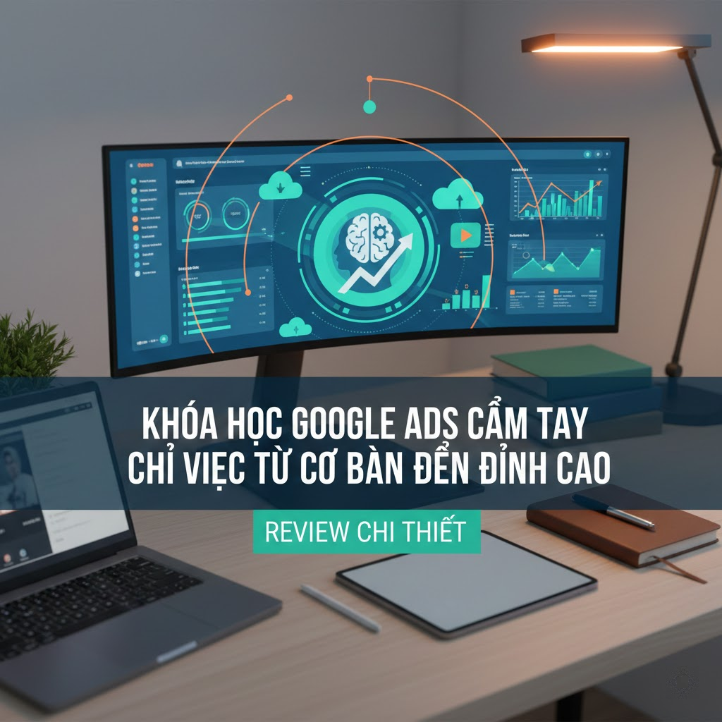 Khóa Học Google Ads Cầm Tay Chỉ Việc Từ Cơ Bản Đến Đỉnh Cao: Review Chi Tiết
