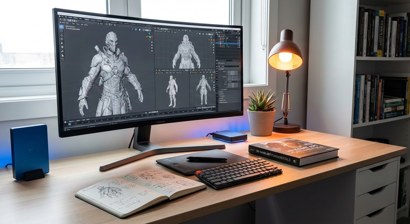 Khoá Học Thiết Kế Đồ Hoạ 3D Game Basic: Review Chi Tiết & Đánh Giá