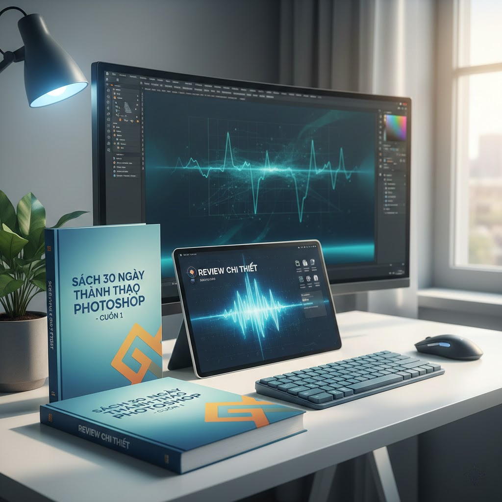 Sách 30 Ngày Thành Thạo Photoshop - Cuốn 1: Review Chi Tiết