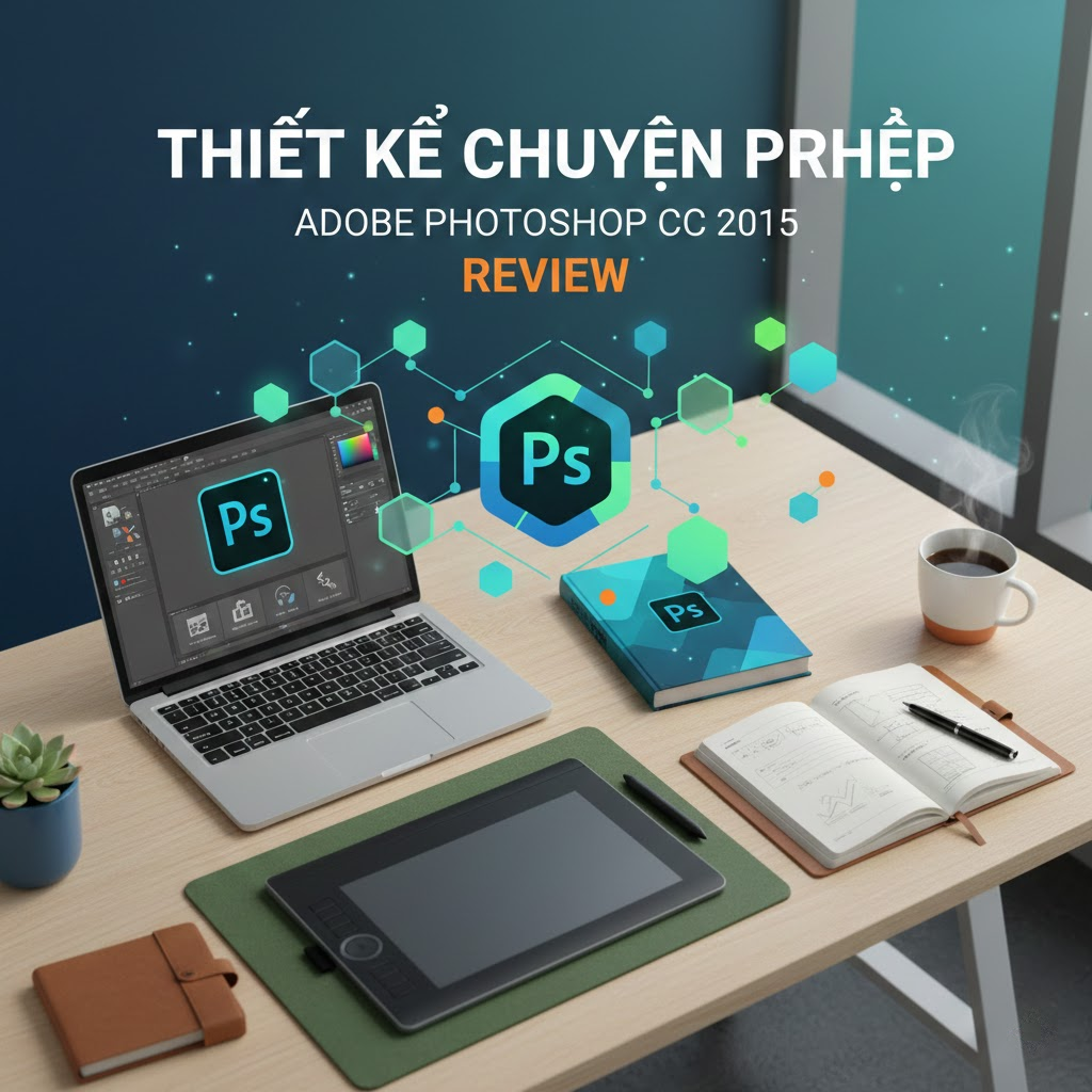 Thiết Kế Chuyên Nghiệp Với Adobe Photoshop CC 2015: Review