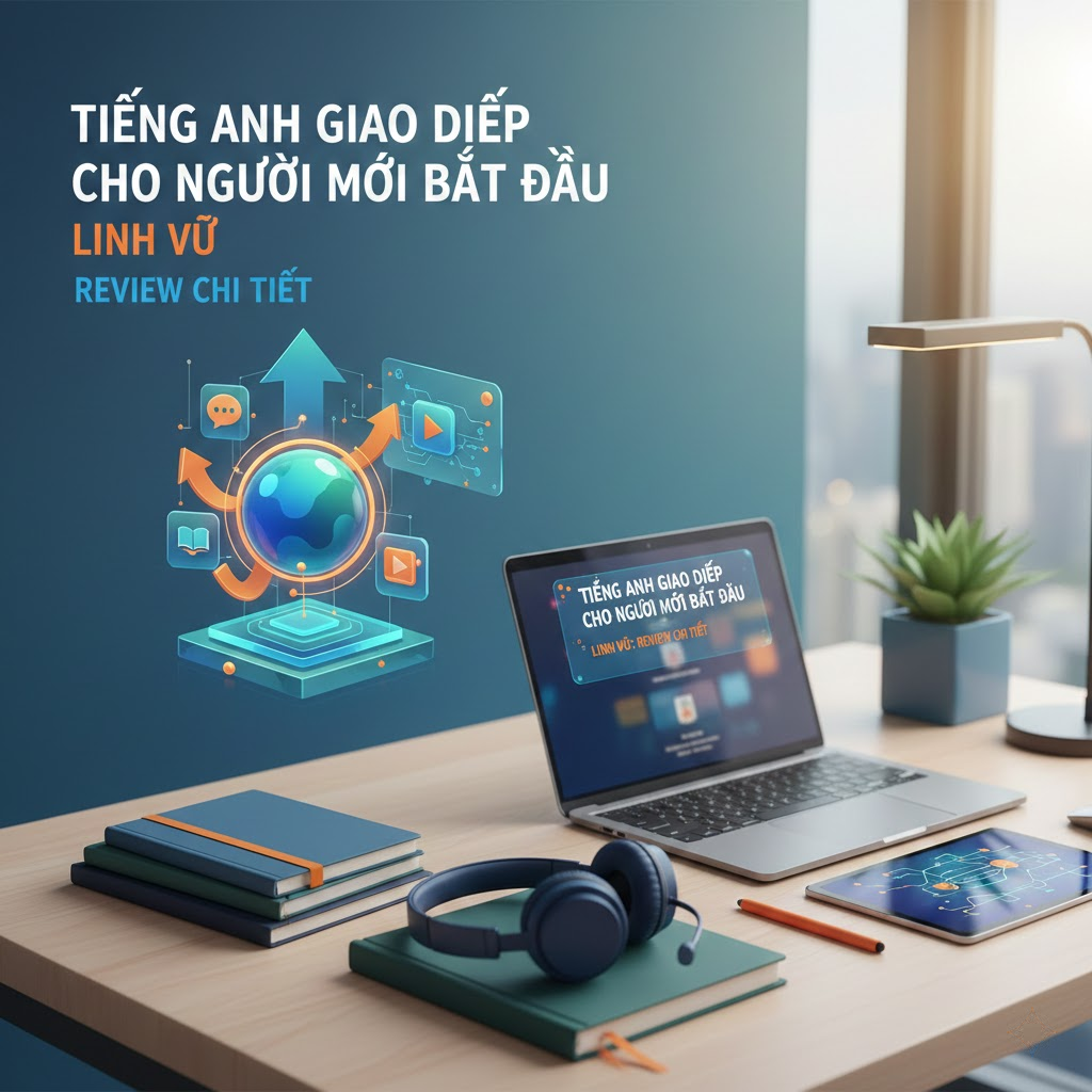 Tiếng Anh Giao Tiếp Cho Người Mới Bắt Đầu - Linh Vũ: Review Chi Tiết