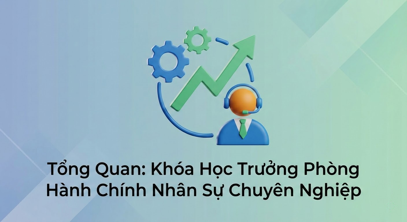 Tổng Quan: Khóa Học Trưởng Phòng Hành Chính Nhân Sự Chuyên Nghiệp