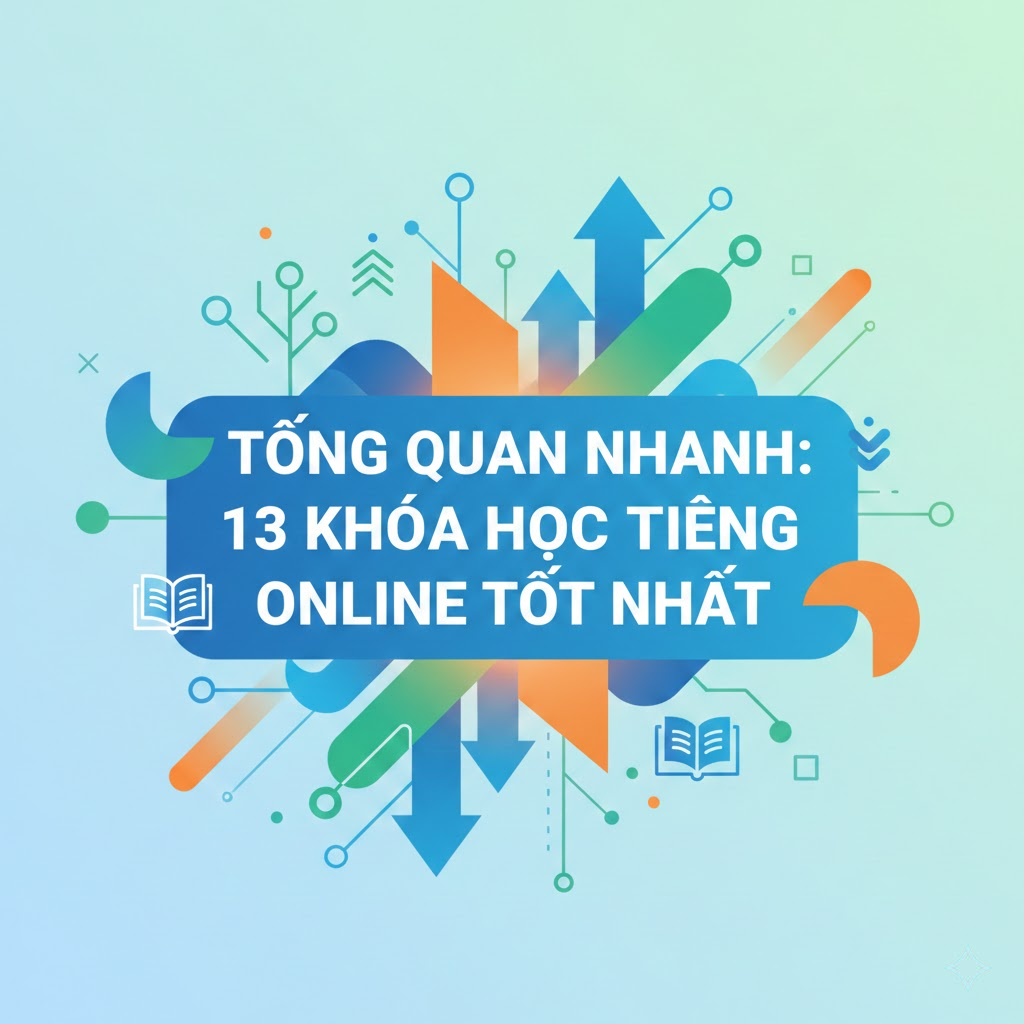 TỔNG QUAN NHANH: 13 KHÓA HỌC TIẾNG ANH ONLINE TỐT NHẤT