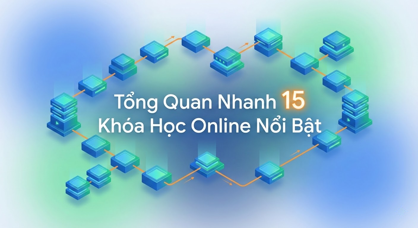 Tổng Quan Nhanh 15 Khóa Học Online Nổi Bật