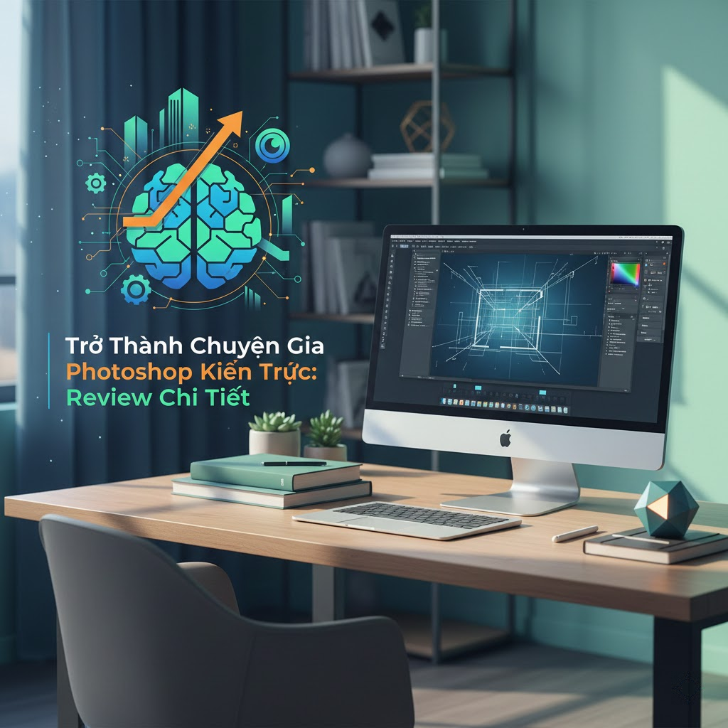 Trở Thành Chuyên Gia Photoshop Kiến Trúc: Review Chi Tiết