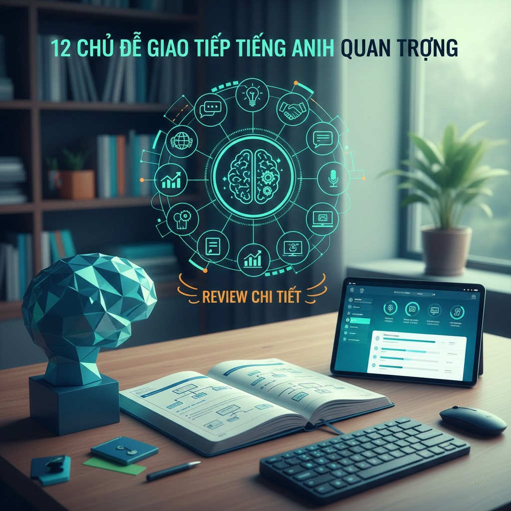 12 chủ đề giao tiếp Tiếng Anh quan trọng: Review Chi Tiết