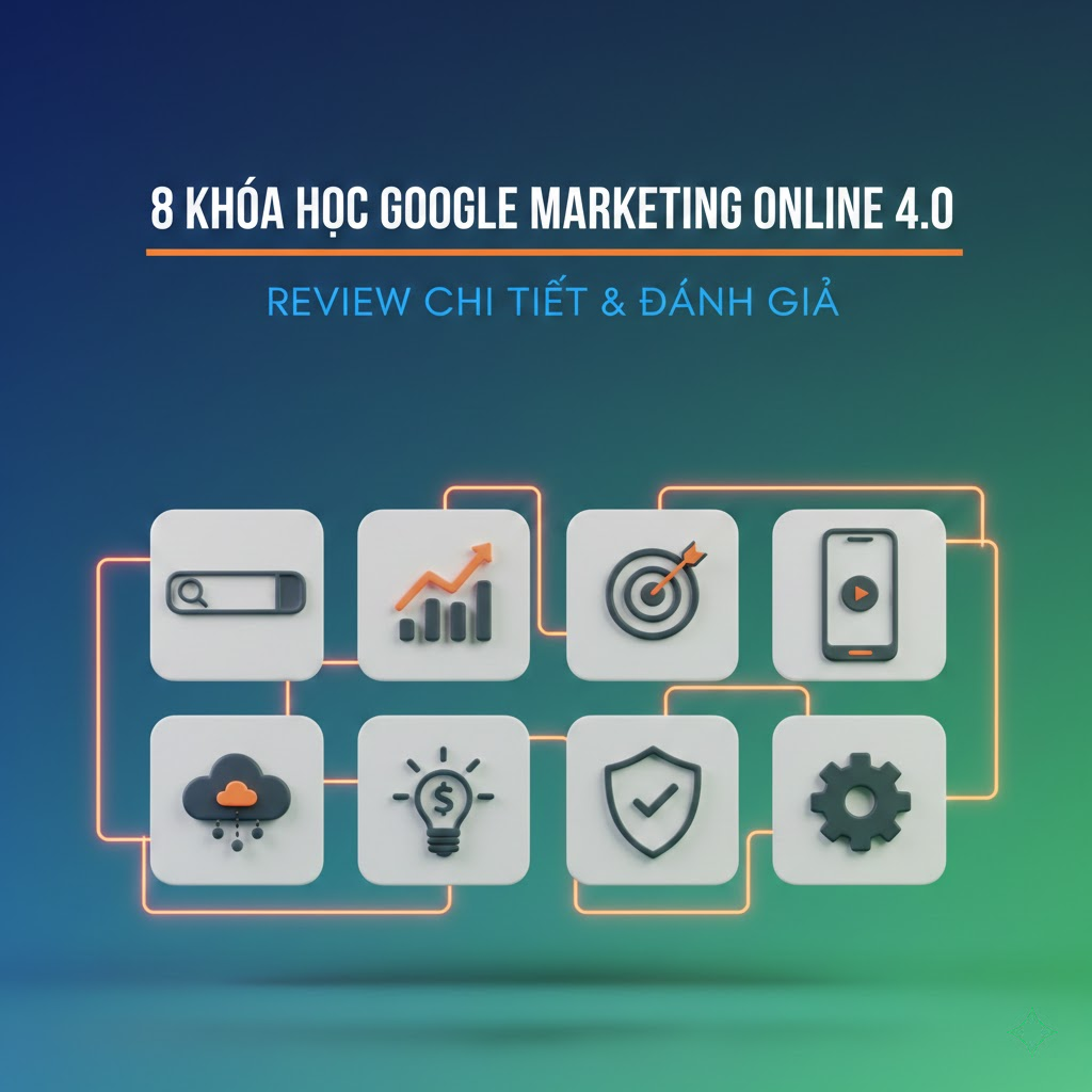 8 khóa học Google Marketing Online 4.0: Review Chi Tiết & Đánh Giá