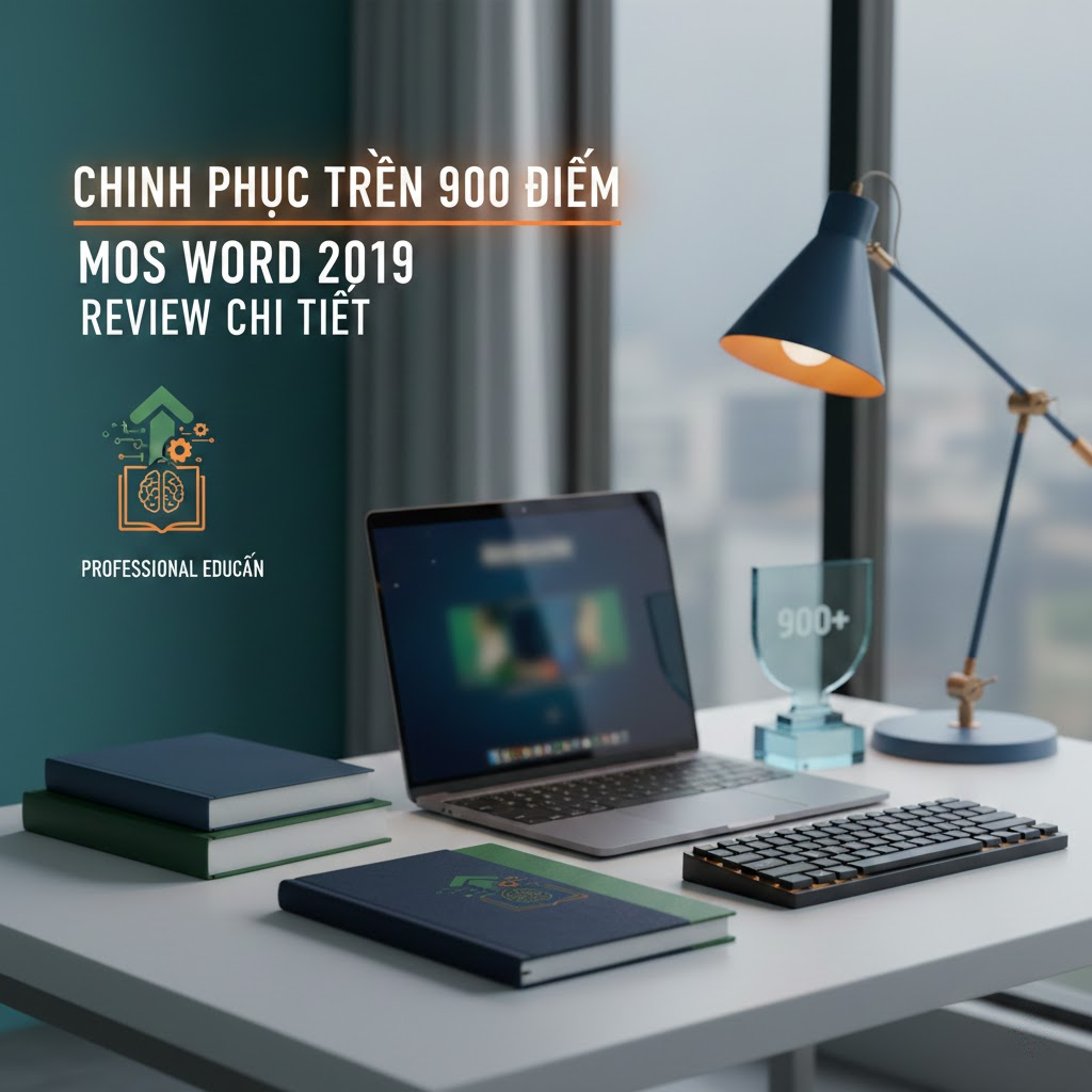 Chinh Phục Trên 900 Điểm MOS Word 2019: Review Chi Tiết