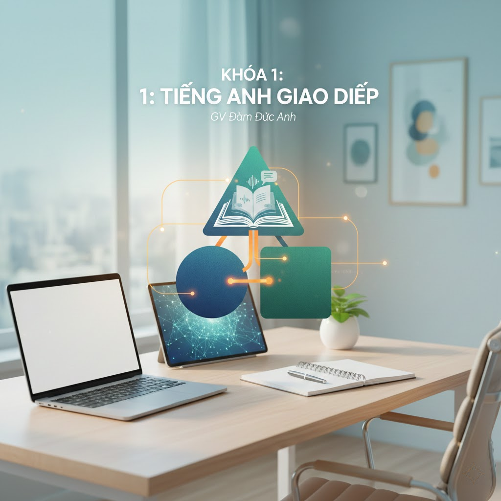 Khóa 1: Tiếng Anh Giao Tiếp (GV Đàm Đức Anh)