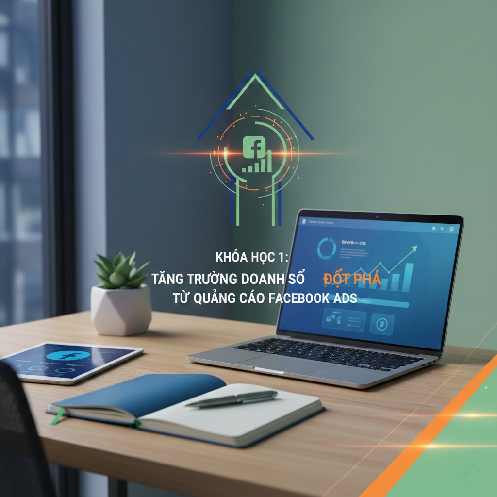 Khóa Học 1: Tăng Trưởng Doanh Số ĐỘT PHÁ Từ Quảng Cáo Facebook Ads