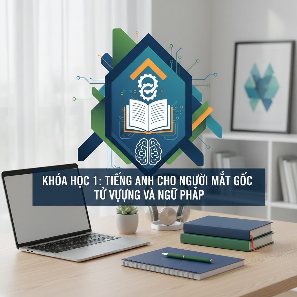 Khóa Học 1: Tiếng Anh Cho Người Mất Gốc - Từ Vựng Và Ngữ Pháp