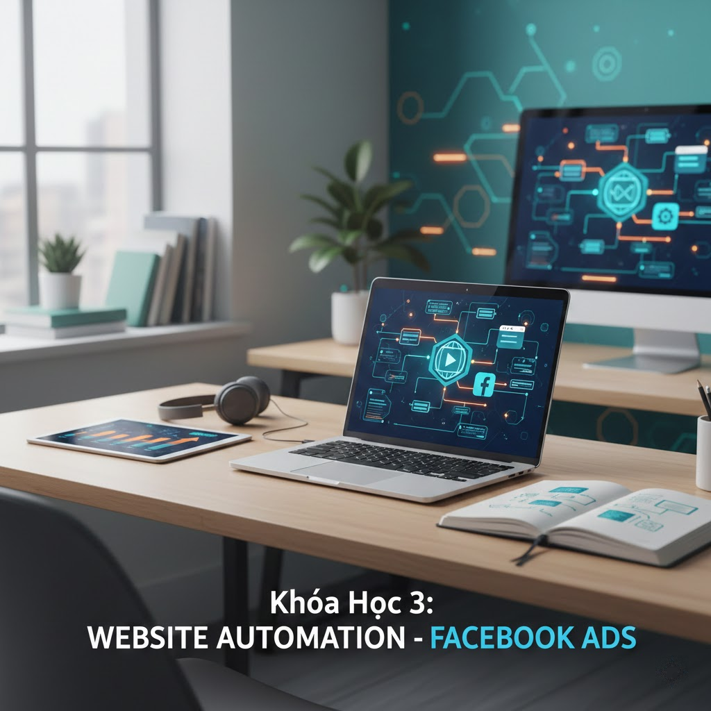 Khóa Học 3: WEBSITE AUTOMATION - FACEBOOK ADS