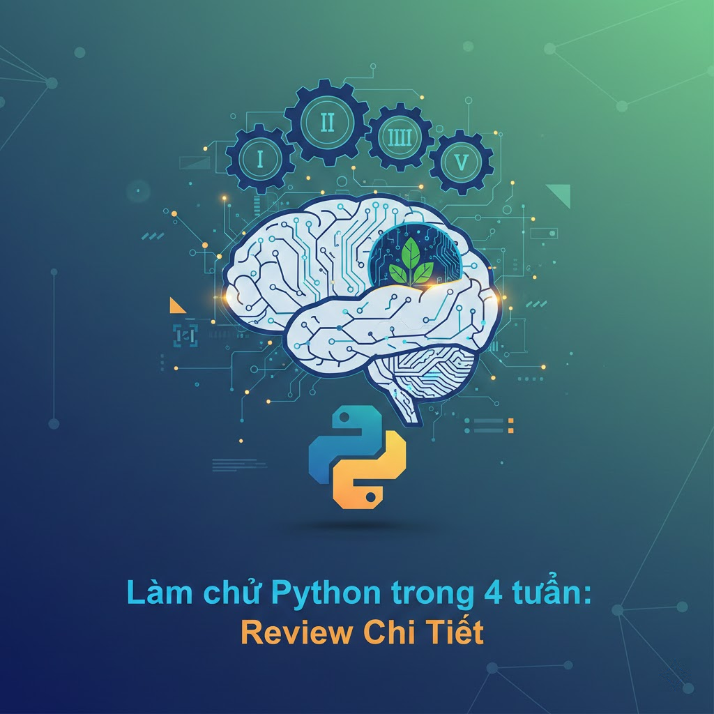 Làm chủ Python trong 4 tuần: Review Chi Tiết
