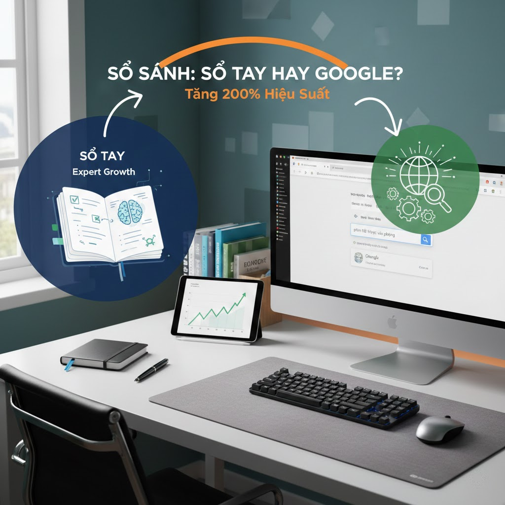 So Sánh: Nên Mua Sổ Tay Hay Tự Tìm Kiếm Trên Google?