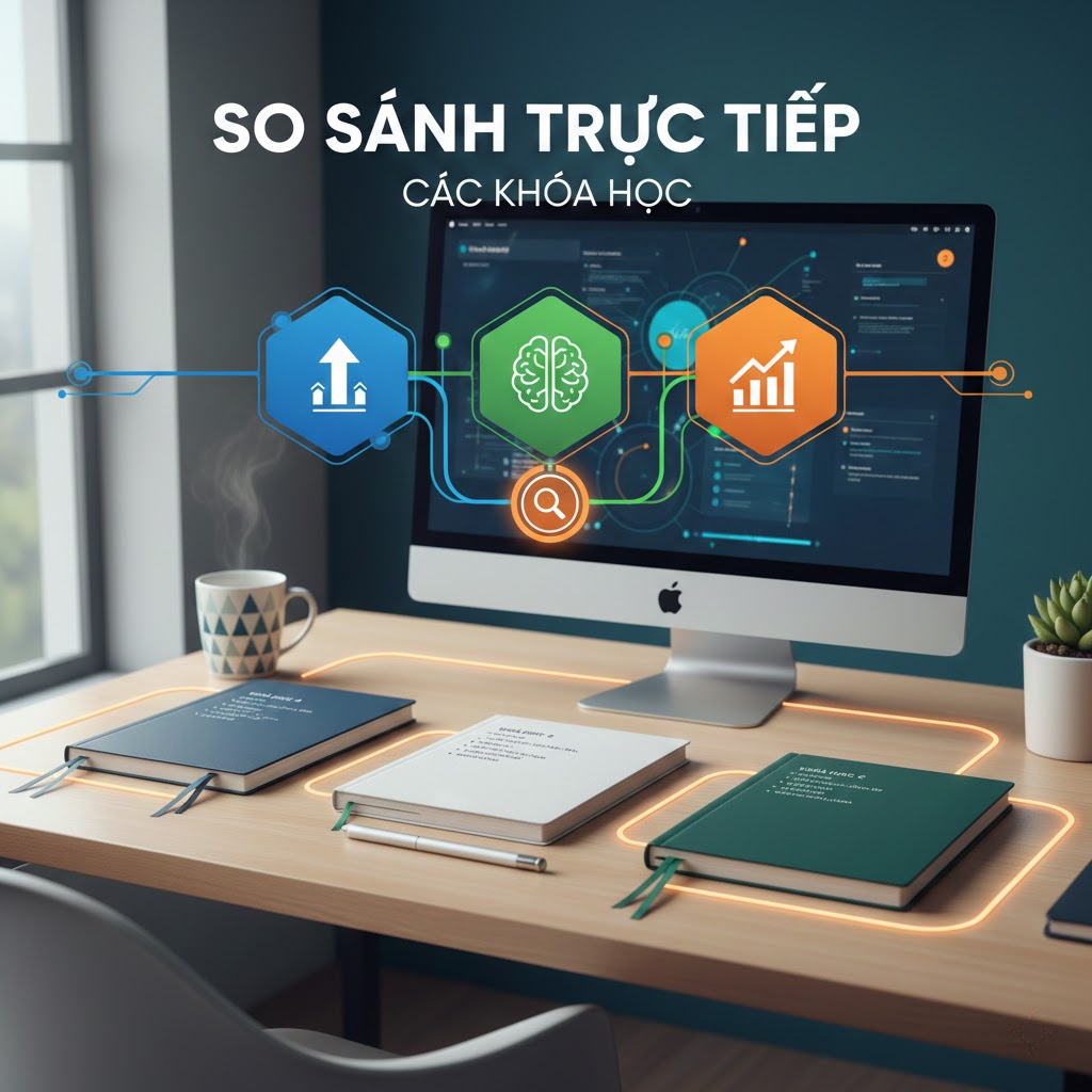 So Sánh Trực Tiếp Các Khóa Học