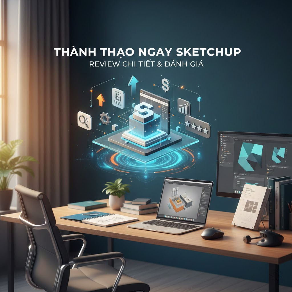 Thành Thạo Ngay Sketchup Cho Người Mới: Review Chi Tiết & Đánh Giá