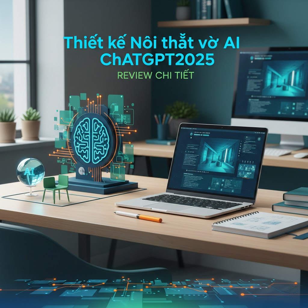 Thiết kế Nội thất với AI ChatGPT2025: Review Chi Tiết