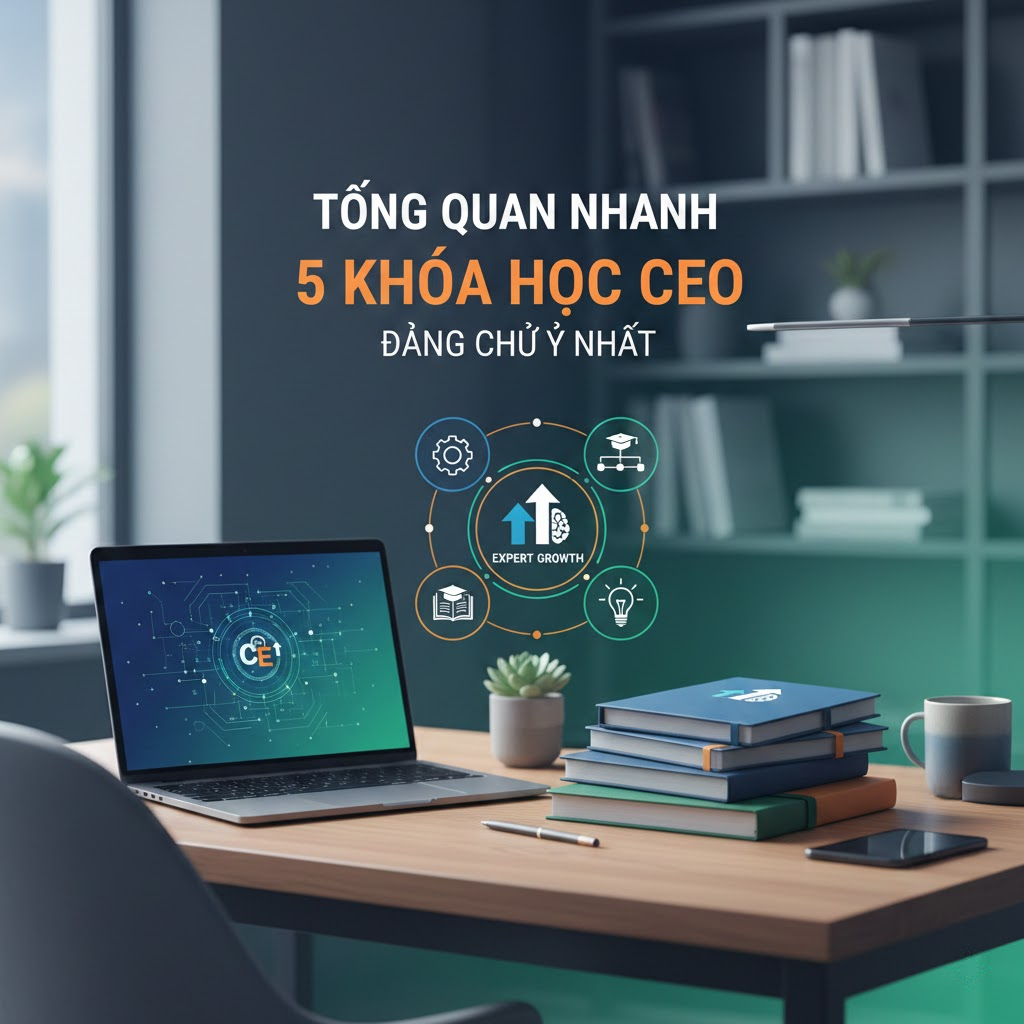 Tổng Quan Nhanh: 5 Khóa Học CEO Đáng Chú Ý Nhất