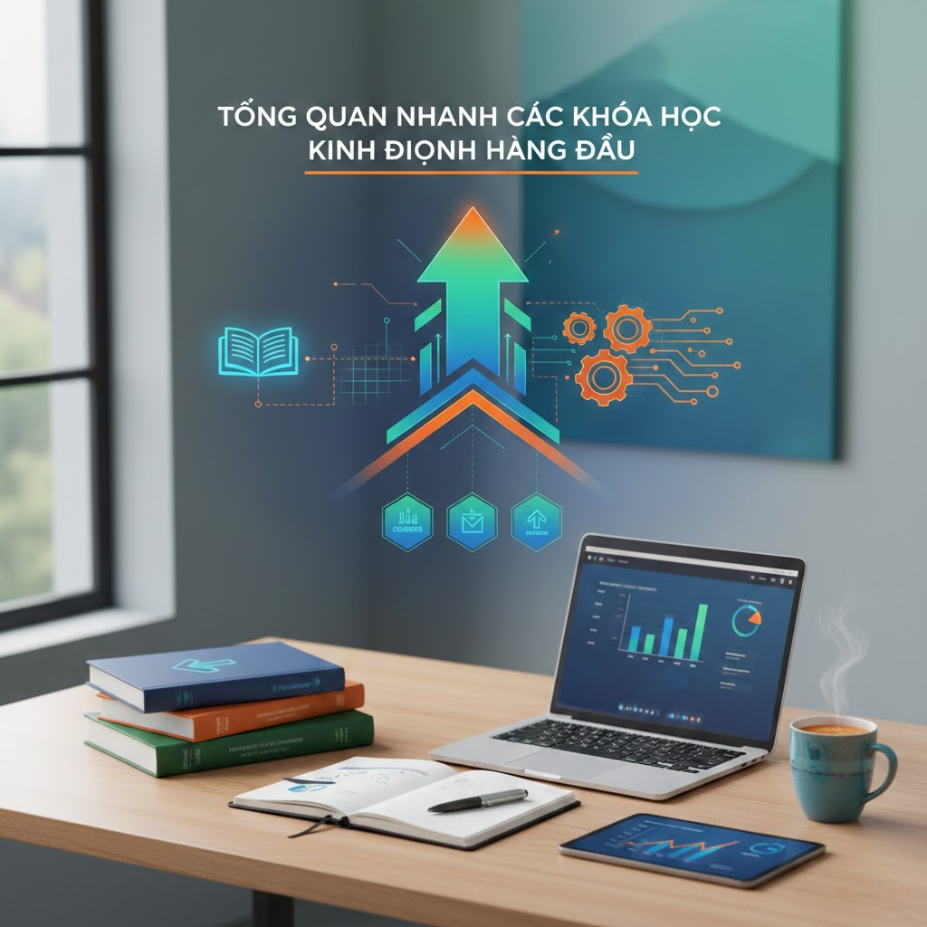 Tổng quan nhanh các khóa học kinh doanh hàng đầu