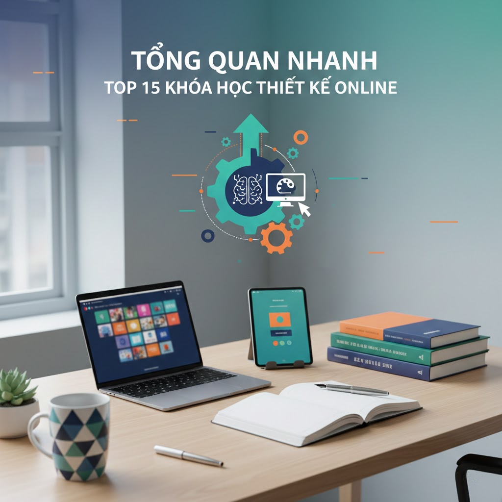 Tổng Quan Nhanh: Top 15 Khóa Học Thiết Kế Online